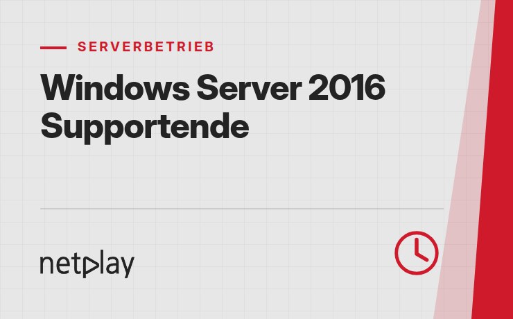 Windows Server 2016: Supportende am 12. Januar 2027